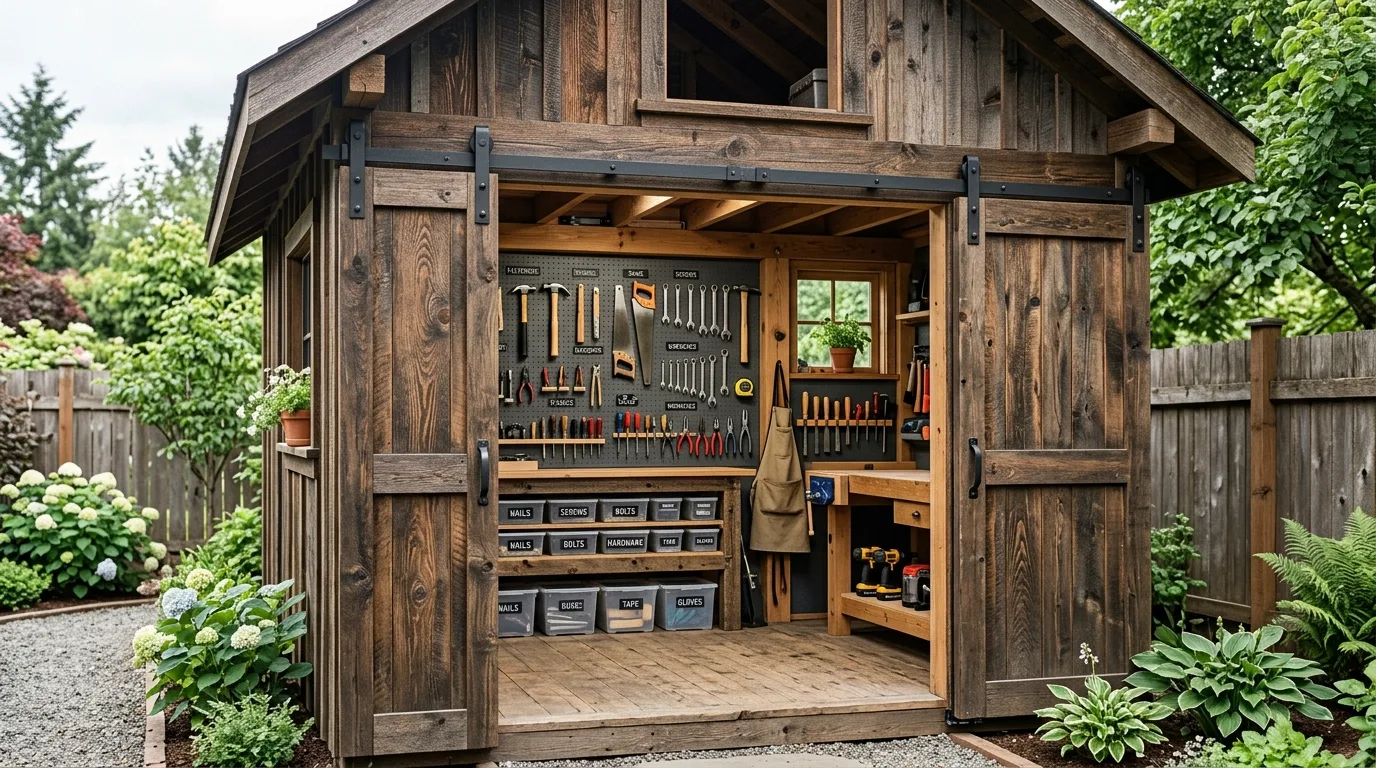 8 Garden Shed Ideas for Storage and Style
